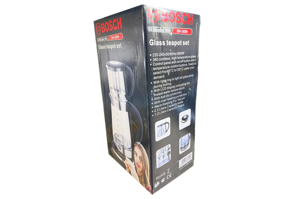چای ساز بوش Bosch BH-2689 با قدرت 1800 وات 2.5 لیتری